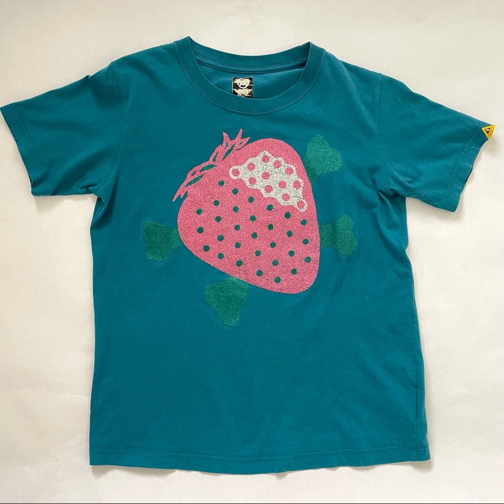 Undercover Jun Takahashi Strawberry Cross Bones Tee T Shirt 🍓